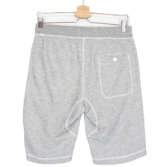 Stone Island SS 2017 Grey Cotton Jogger Shorts