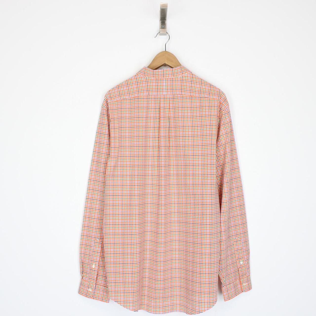Polo Ralph Lauren Multicoloured Check Long Sleeve Cotton Poplin Shirt