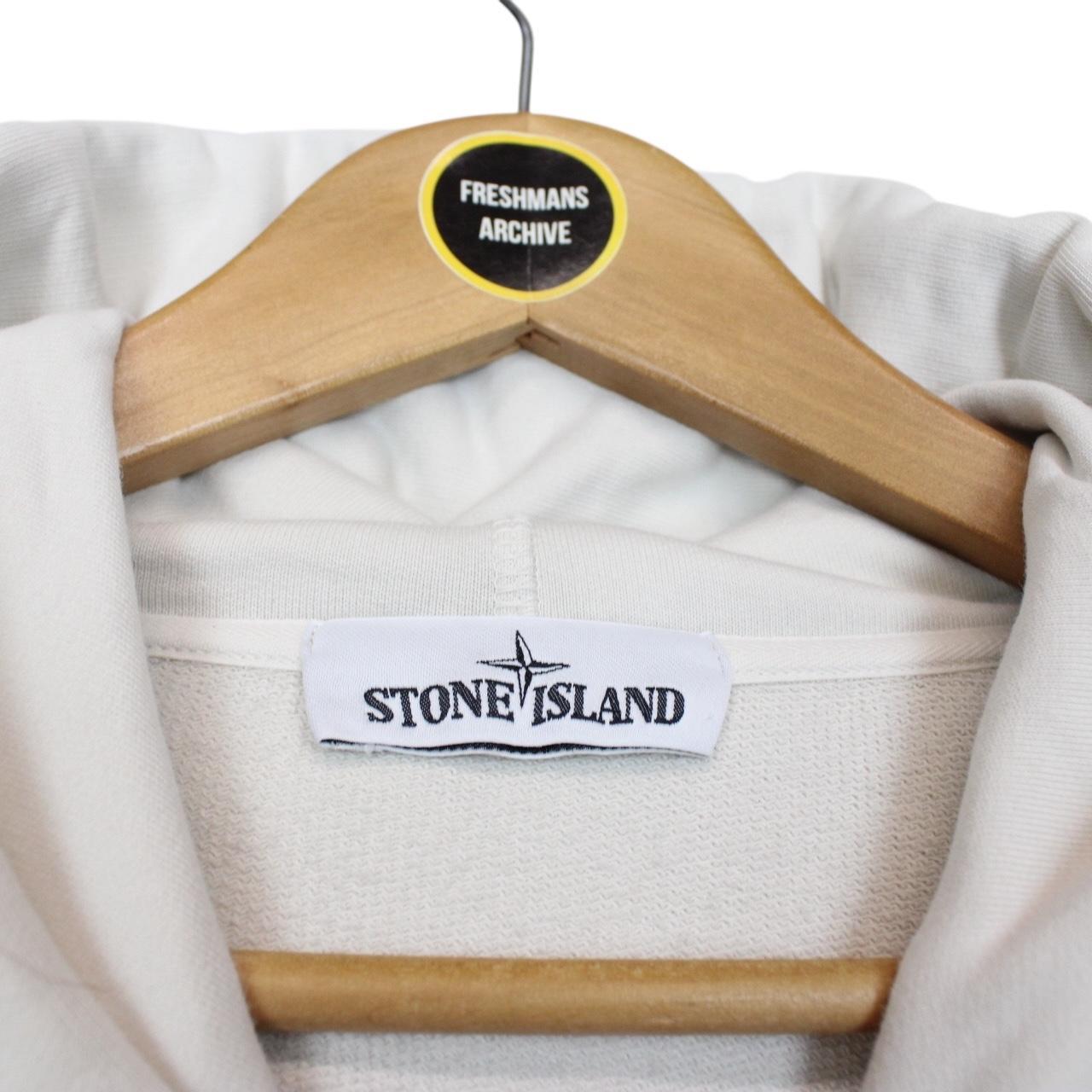Stone Island SS 2018 Beige Cotton Hoodie Jumper