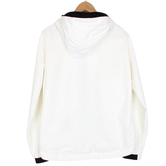 Moncler Trakehner White Full Zip Hooded Jacket