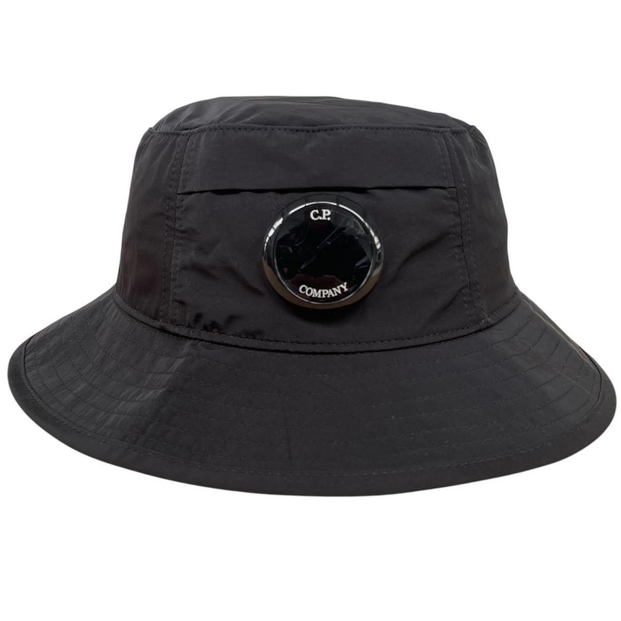 CP Company Black Chrome-R Nylon Lens Bucket Hat