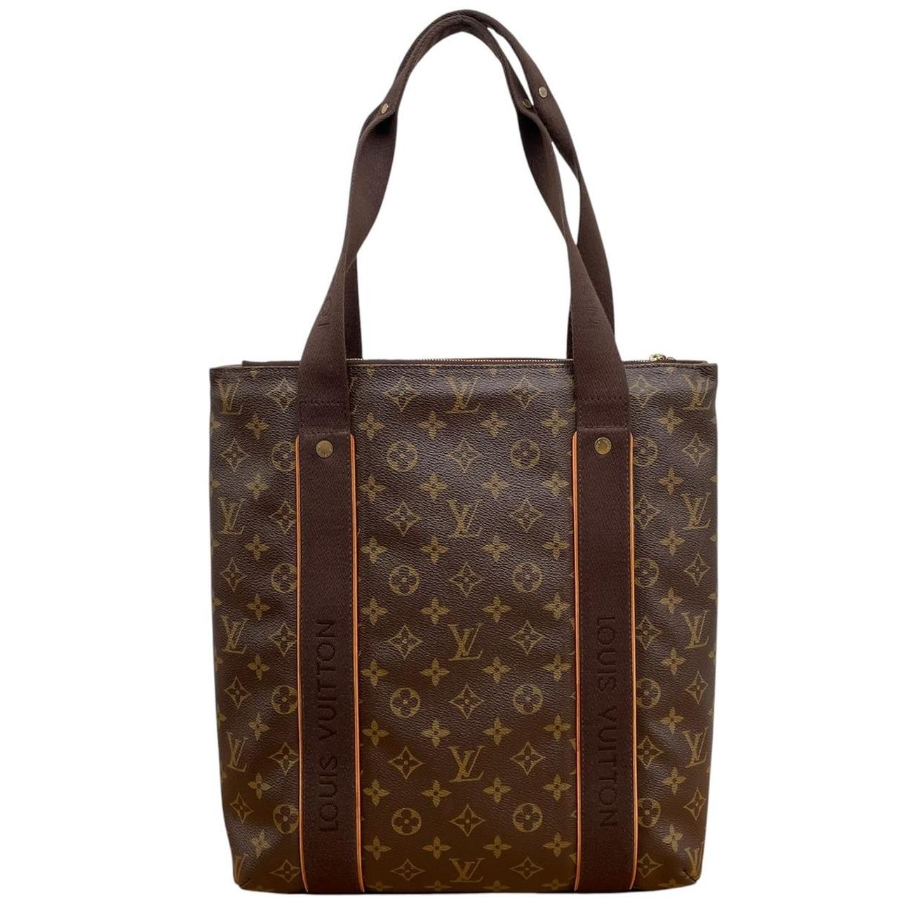 Louis Vuitton 2008 Brown Cabas Beaubourg Monogram Coated Canvas Tote Bag