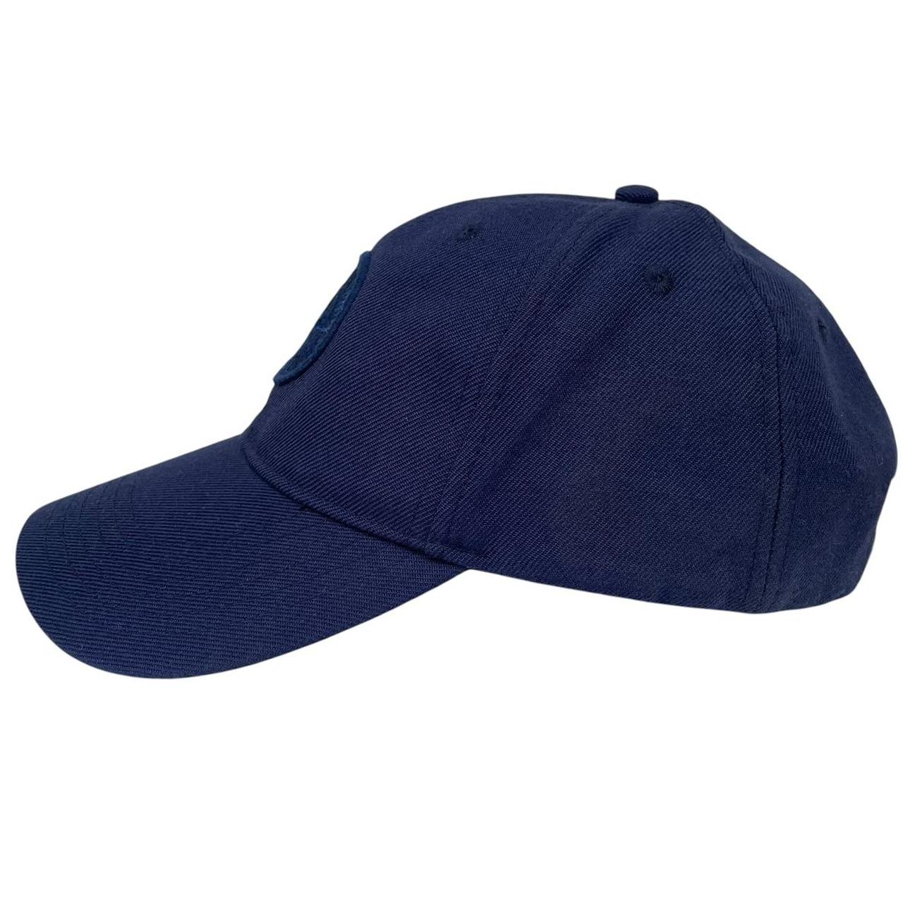 Stone Island AW 2015 Navy Blue Compass Logo Baseball Cap