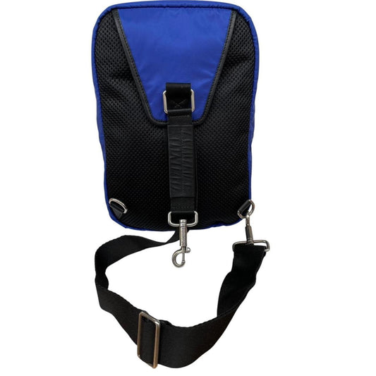 Givenchy UT3 Blue and Black Nylon Sling Bag
