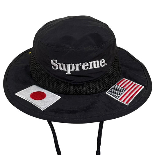 Supreme Black Flags Boonie Bucket Hat