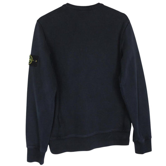 Stone Island AW 2019 Navy Blue Cotton Sweatshirt Jumper