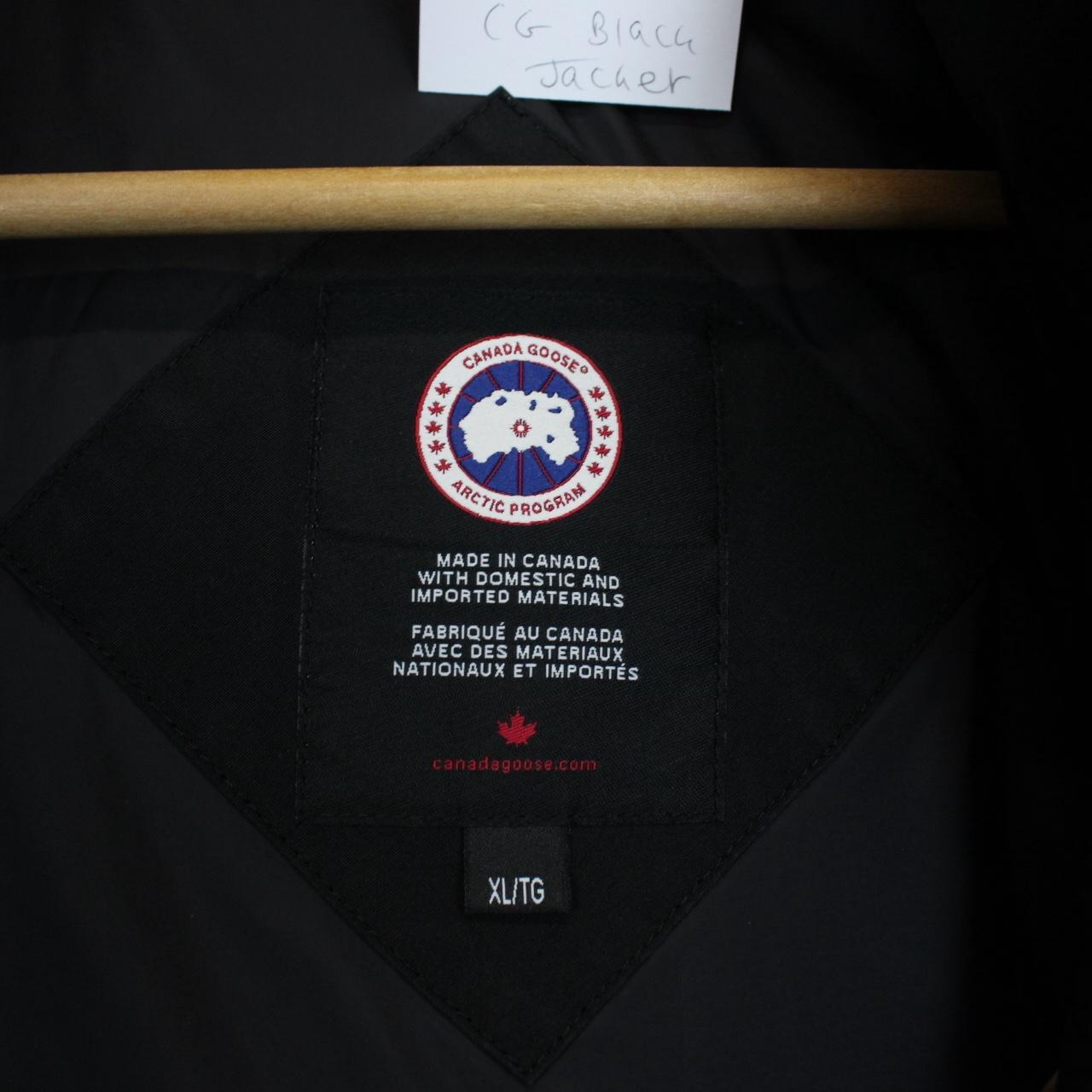 Canada Goose Black Wyndham Parka Down Jacket