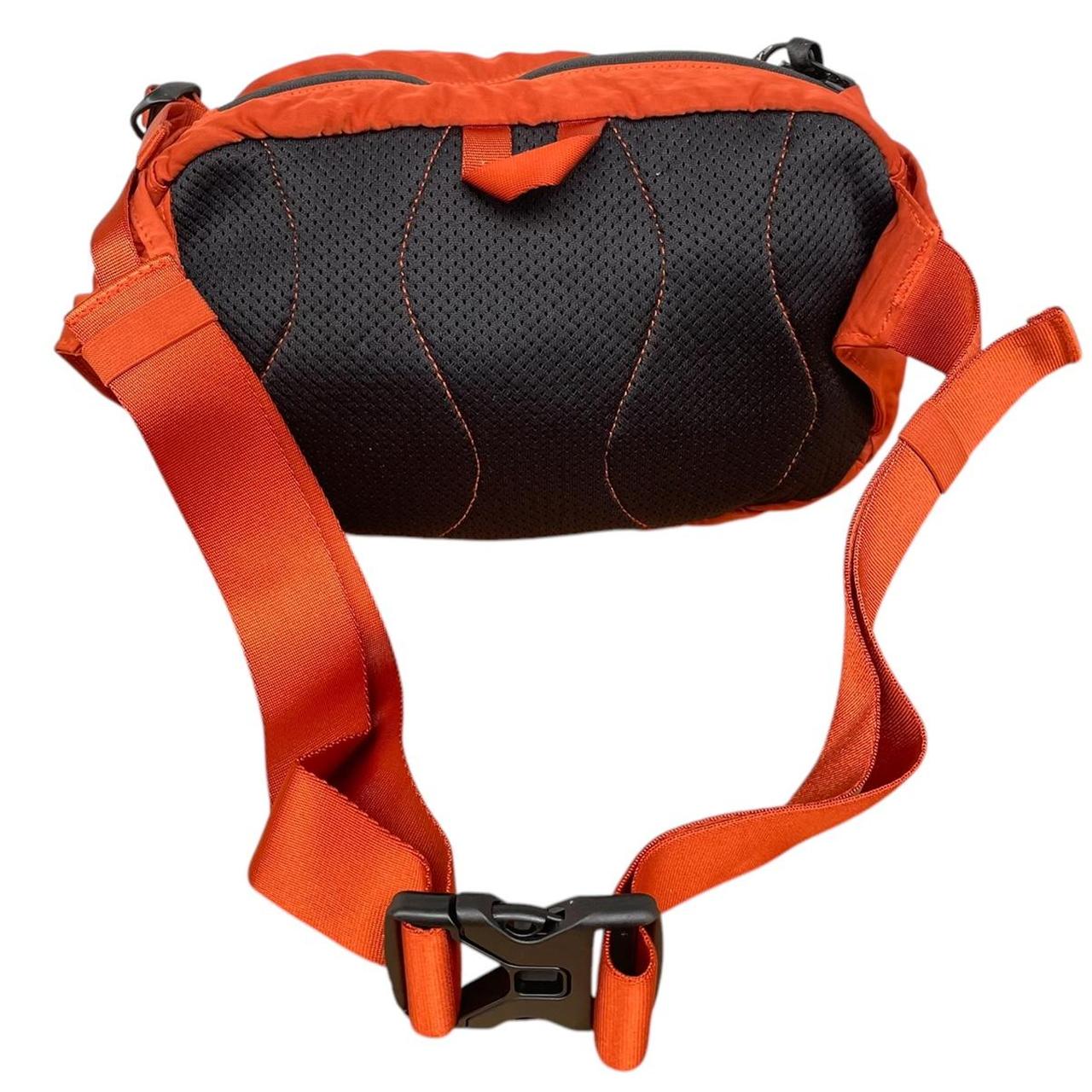 CP Company Orange Nylon Lens Crossbody Bag