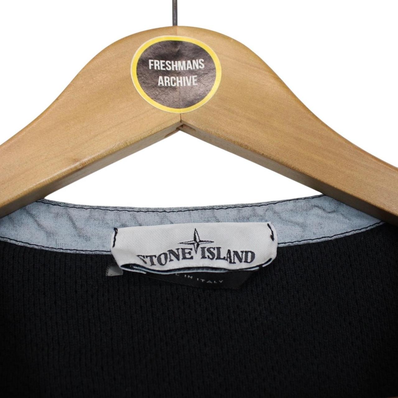 Stone Island SS 2019 Felpa Placcata Blue Multi Pocket Cotton Vest