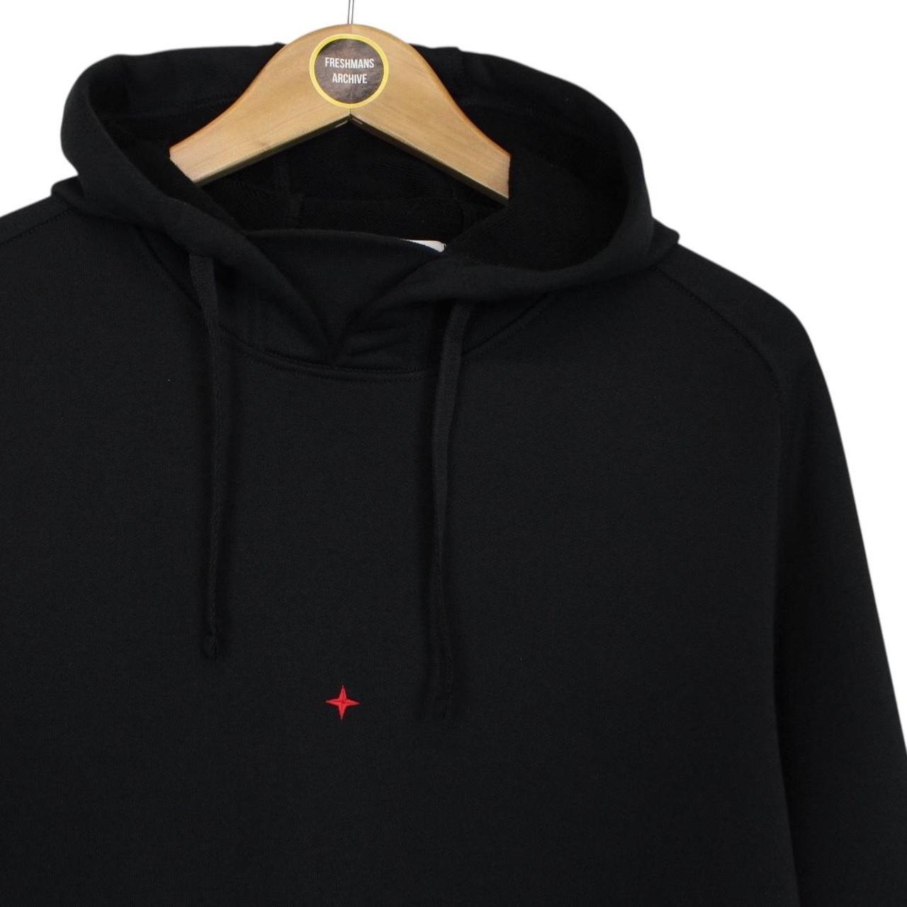 Stone Island Marina SS 2021 Black Cotton Hoodie Jumper
