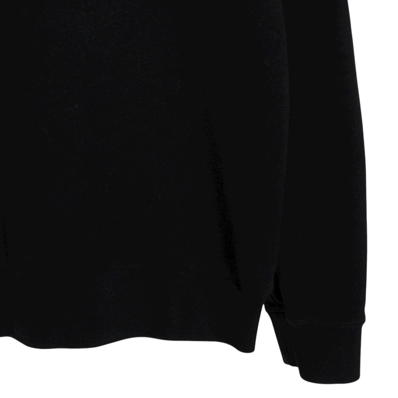 Dsquared2 Black and Red Maple OTH Logo Print Hoodie Jumper