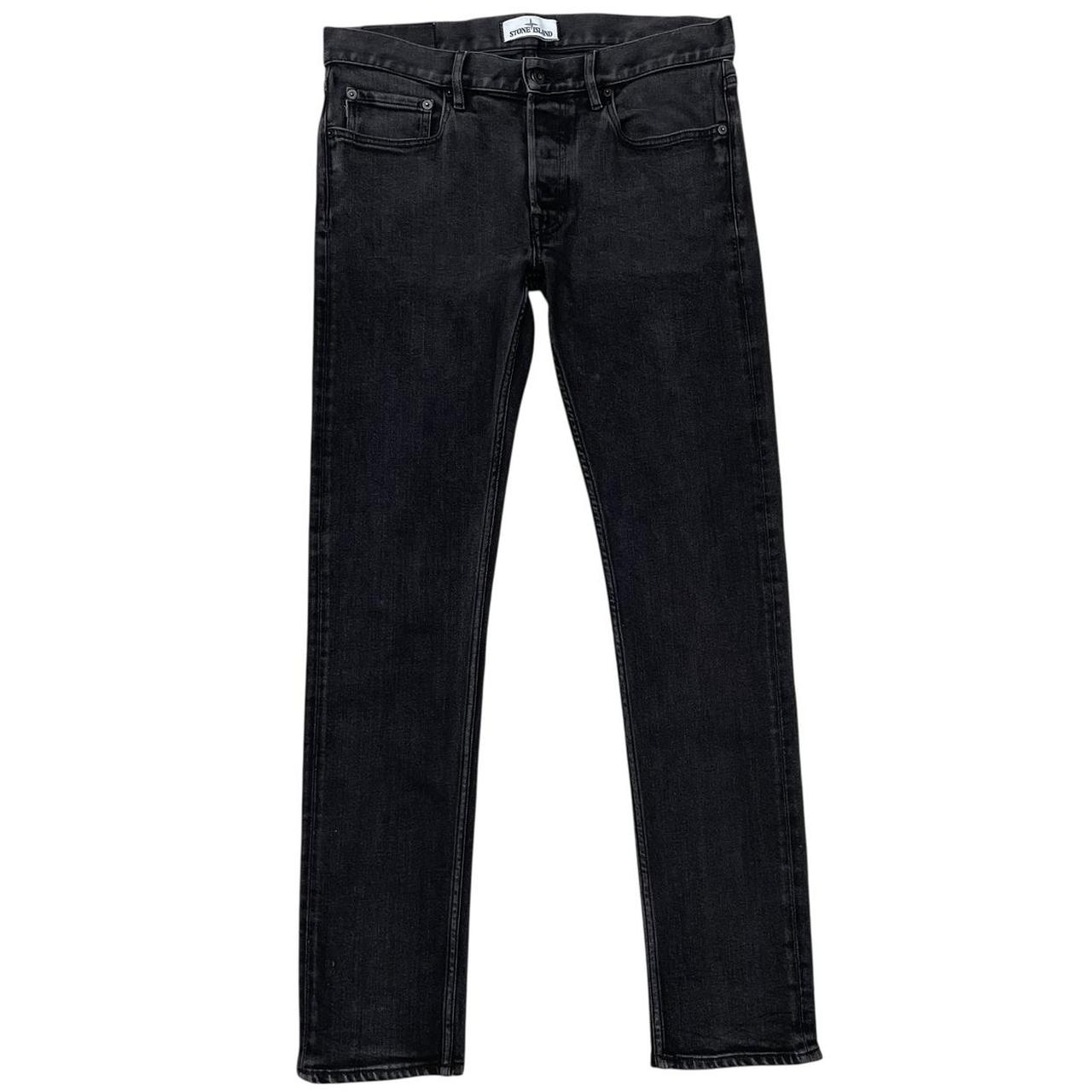 Stone Island AW 2018 Black Slim Fit Denim Jeans
