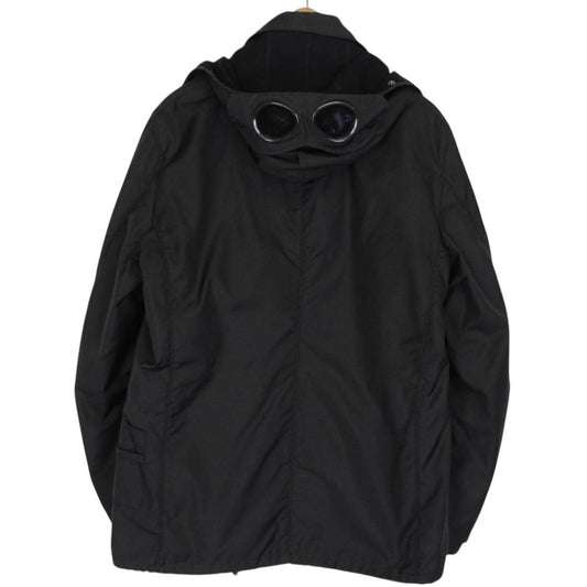 Vintage CP Company AW 2008 Black Full Zip Dynafil Mille Miglia Goggle Jacket