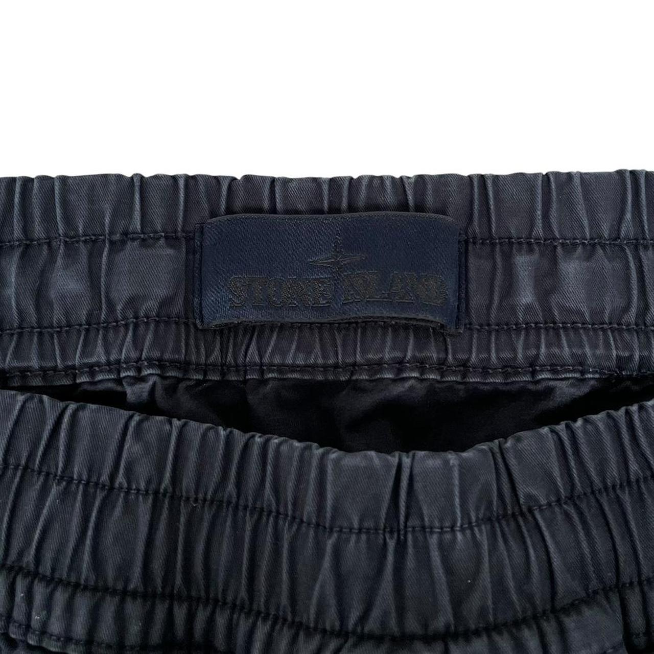 Stone Island Ghost SS 2020 Navy Blue RE-T Fit Cargo Trousers