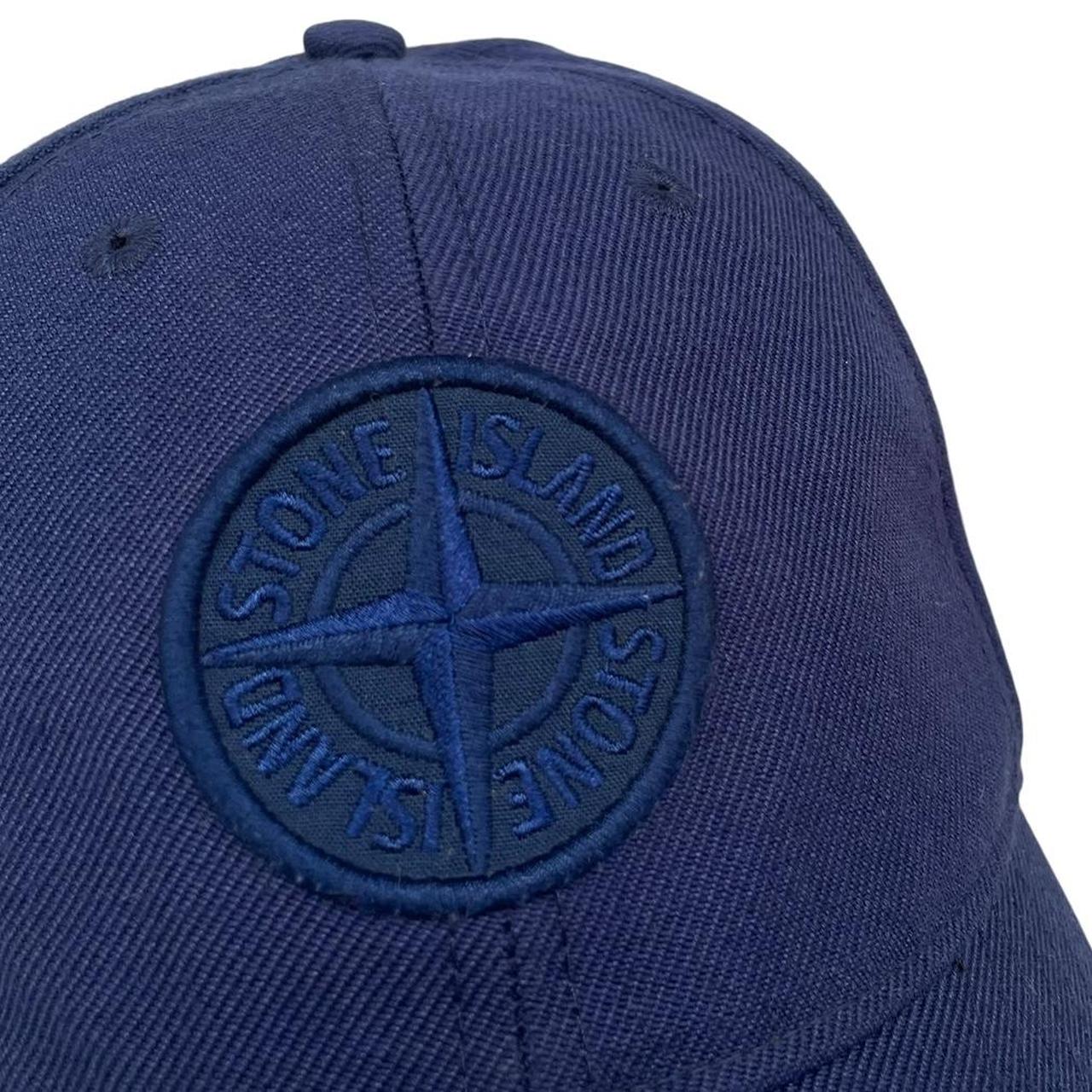 Stone Island AW 2015 Navy Blue Compass Logo Baseball Cap