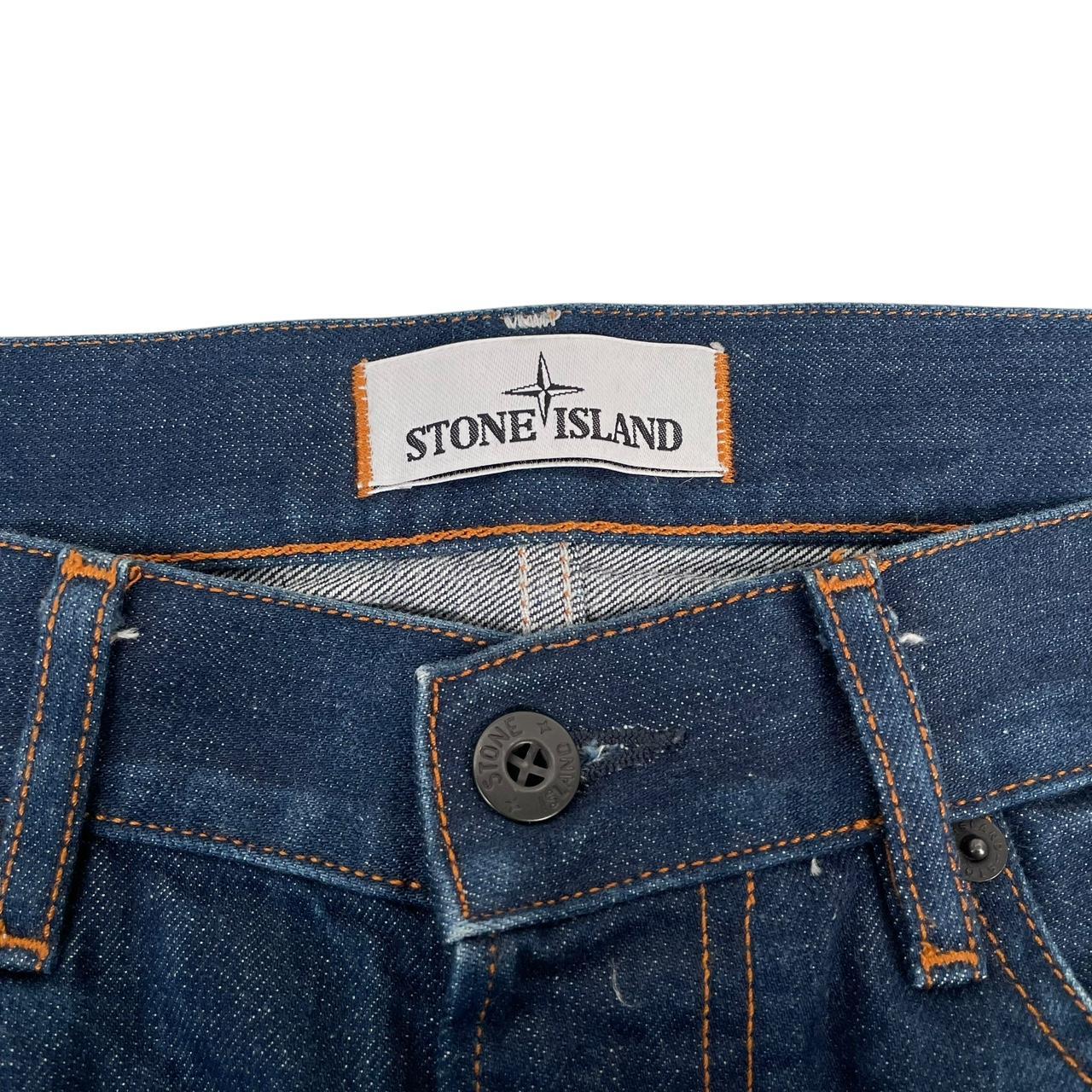Stone Island SS 2014 Navy Blue RE-T Fit Denim Jeans