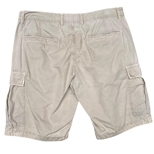Stone Island SS 2018 Beige Bermuda Cotton Cargo Shorts