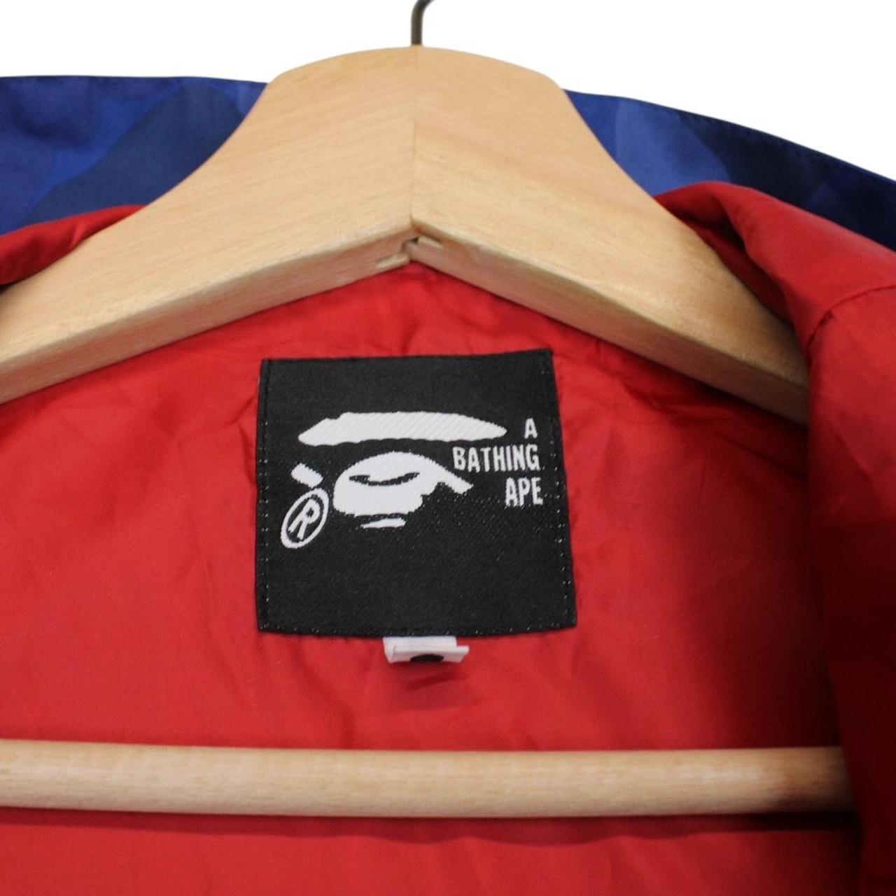 Bape Blue Camo Full Zip Hooded Jacket