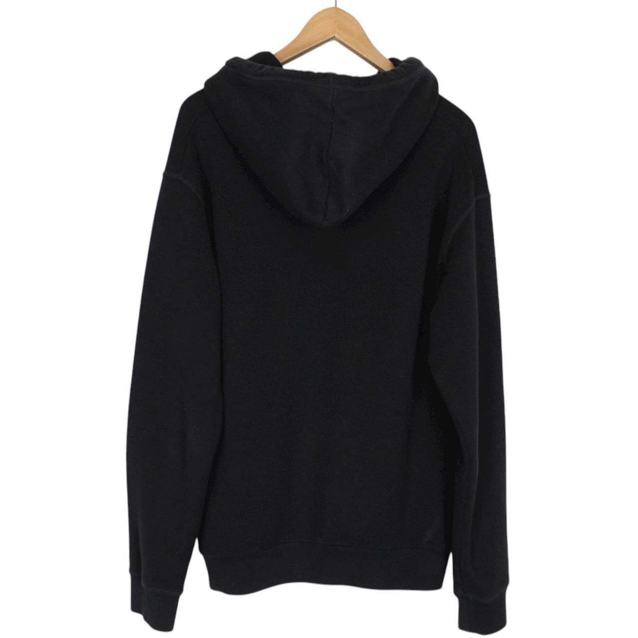 Dsquared2 Black and Red Maple OTH Logo Print Hoodie Jumper