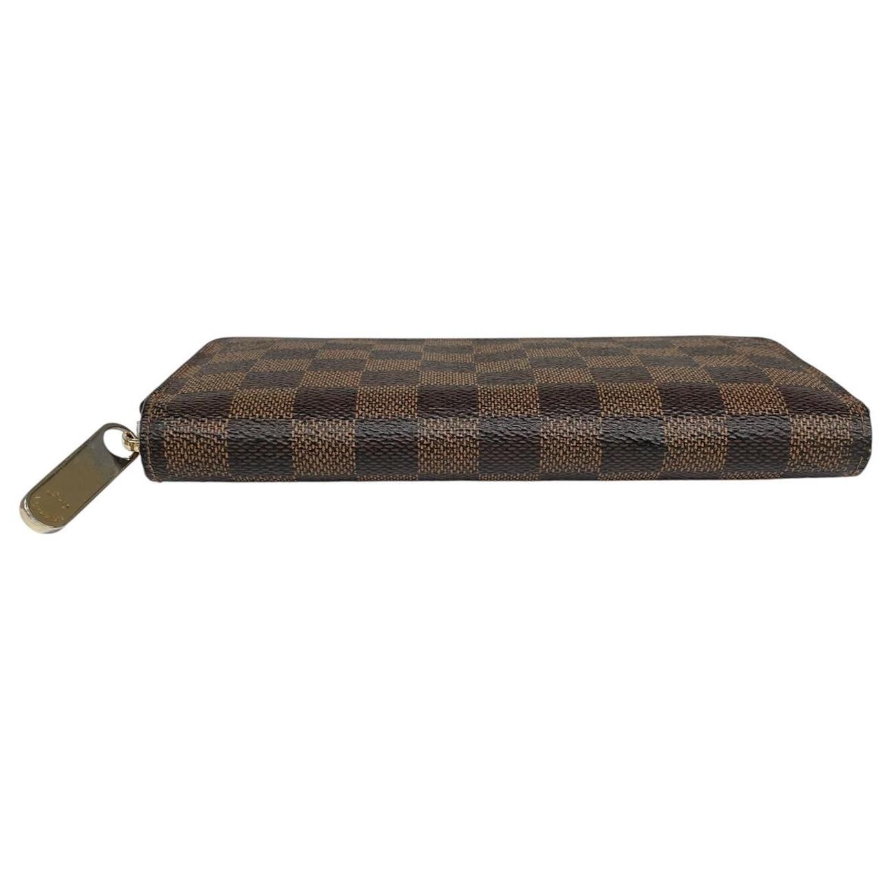 Louis Vuitton 2016 Brown Damier Ebene Zippy Wallet
