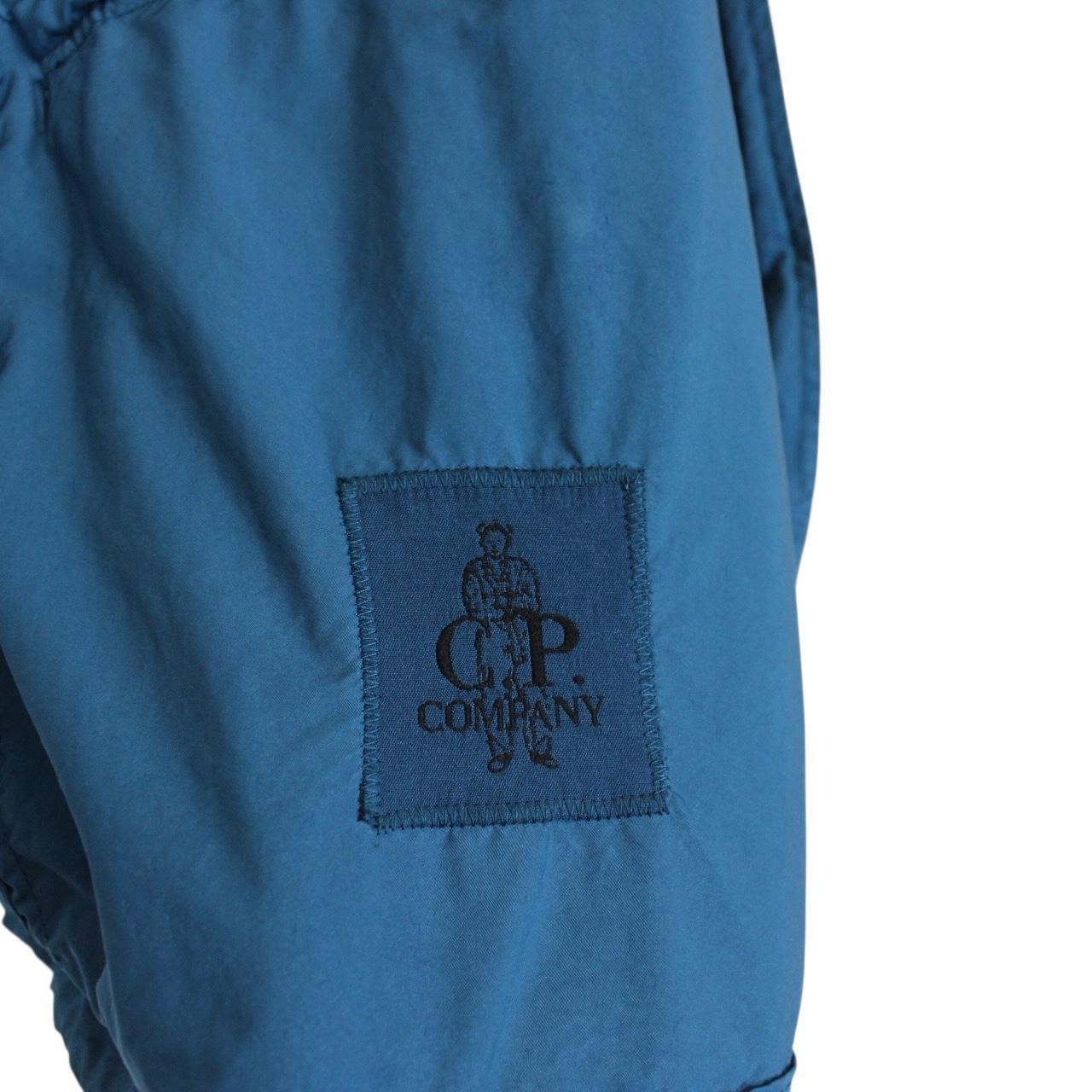 CP Company Blue Component Dyed Micro Kei Lens Jacket