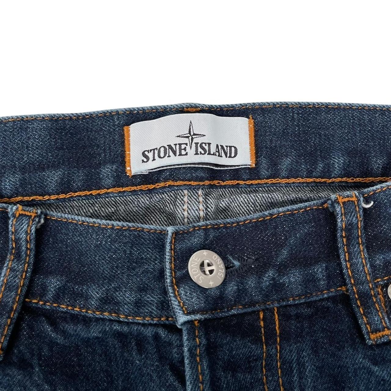 Stone Island AW 2016 Navy Blue Slim Fit Denim Jeans