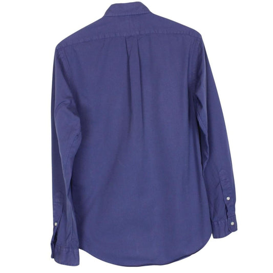Polo Ralph Lauren Blue Featherweight Twill Cotton Long Sleeve Shirt