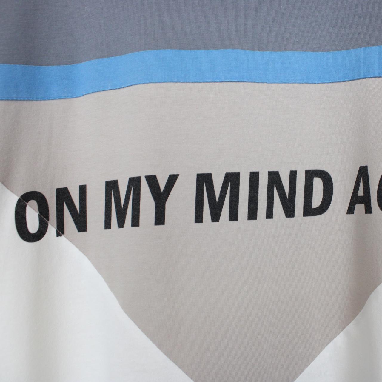 Valentino Multicoloured ‘On My Mind Again’ Print Short Sleeve T-Shirt