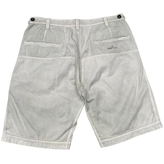 Stone Island SS 2011 Cream Bermuda Cotton Shorts