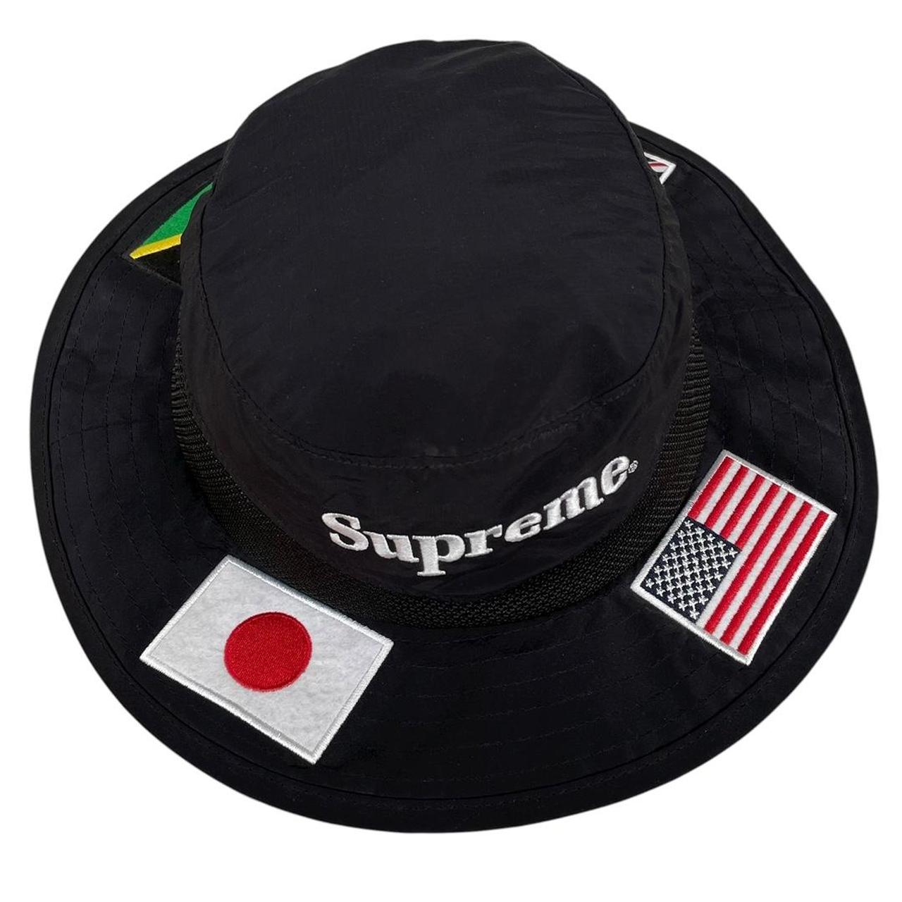 Supreme Black Flags Boonie Bucket Hat