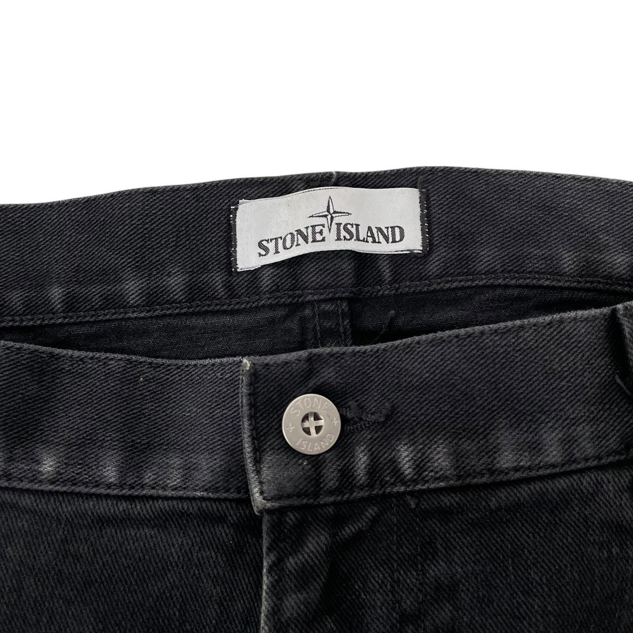 Stone Island AW 2017 Black Skinny Fit Denim Jeans