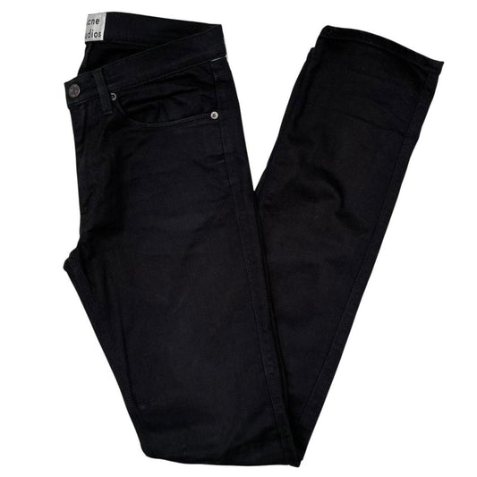 Acne Studios Black Skinny Fit Denim Jeans
