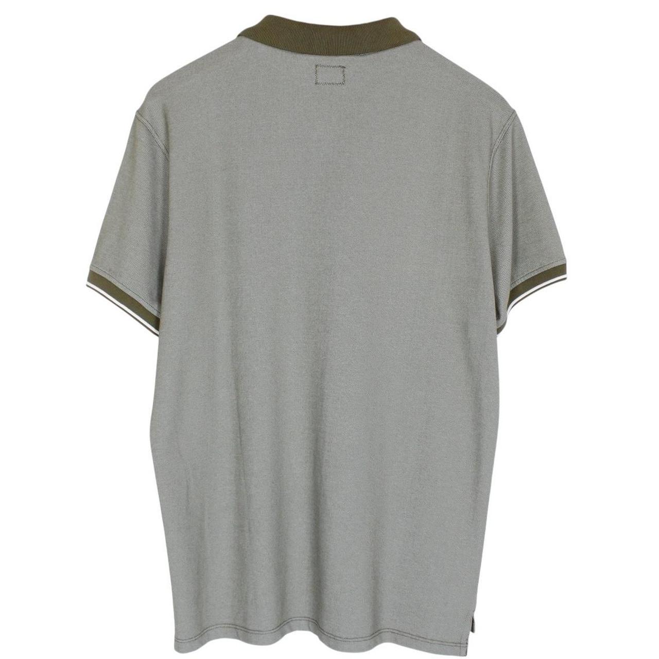 CP Company Khaki Green Short Sleeve Tacting Piquet Polo Shirt