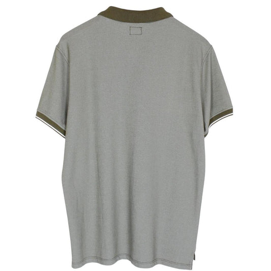 CP Company Khaki Green Short Sleeve Tacting Piquet Polo Shirt