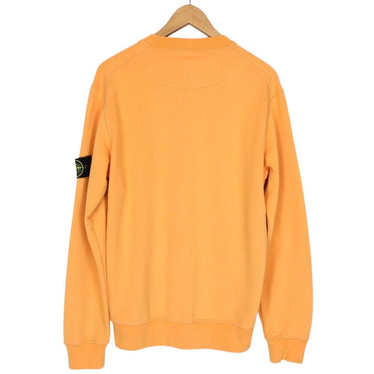 Stone Island AW 2020 Orange Cotton Sweatshirt Jumper