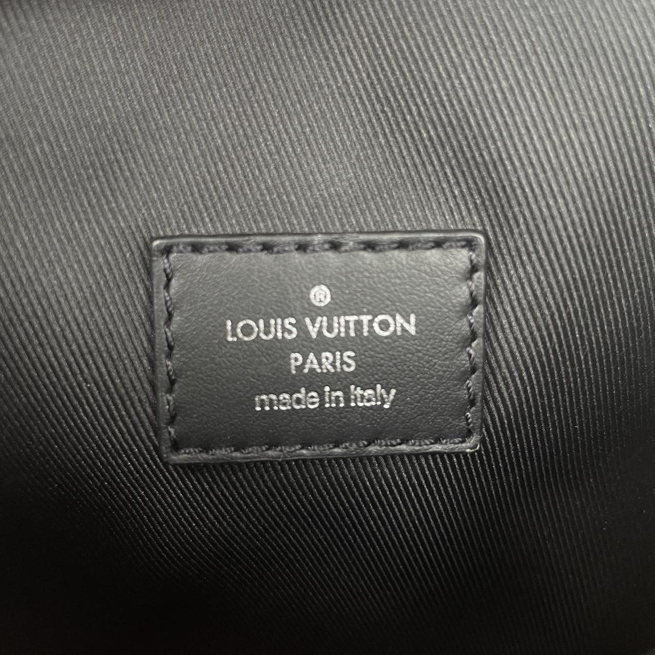 Louis Vuitton LV Monogram Black Canvas Pastel Nano Amazon Messenger Bag