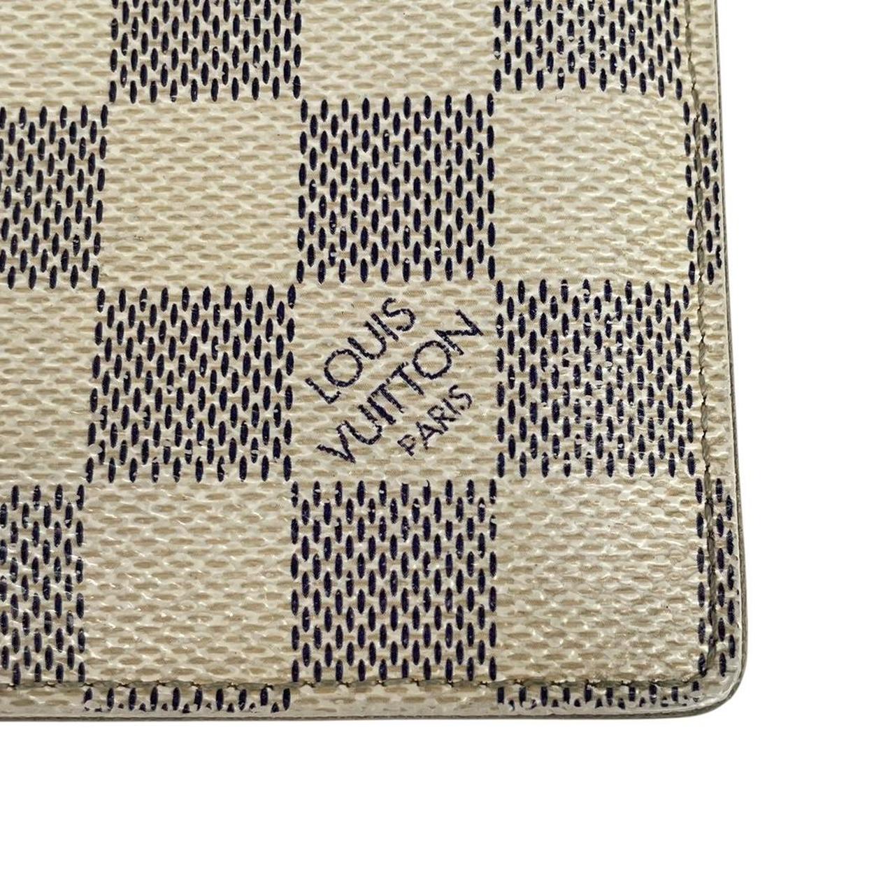 Louis Vuitton Marco Damier Azur Monogram Leather Wallet