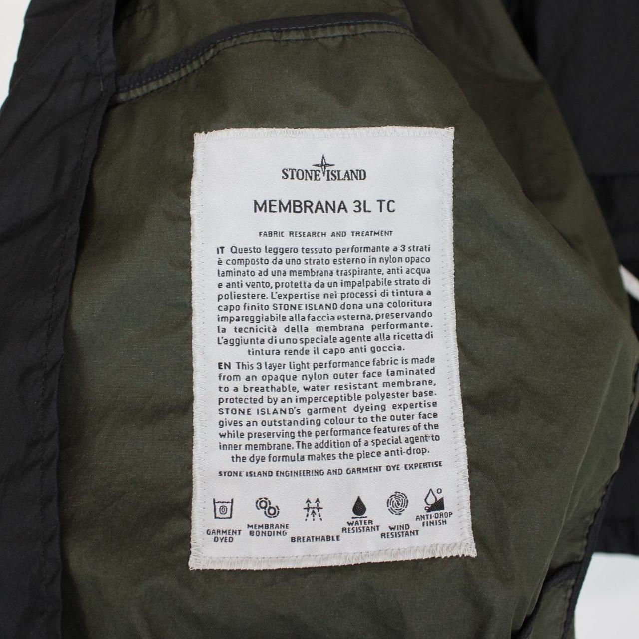 Stone Island SS 2017 Black Membrana 3L TC Field Jacket