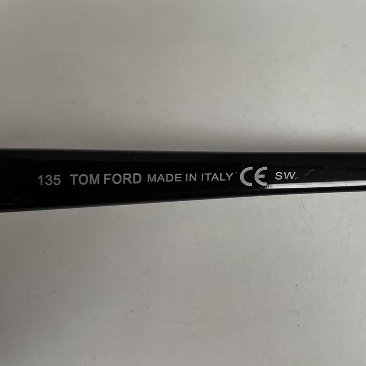 Tom Ford Black TF175 Butterfly Oversized Sunglasses