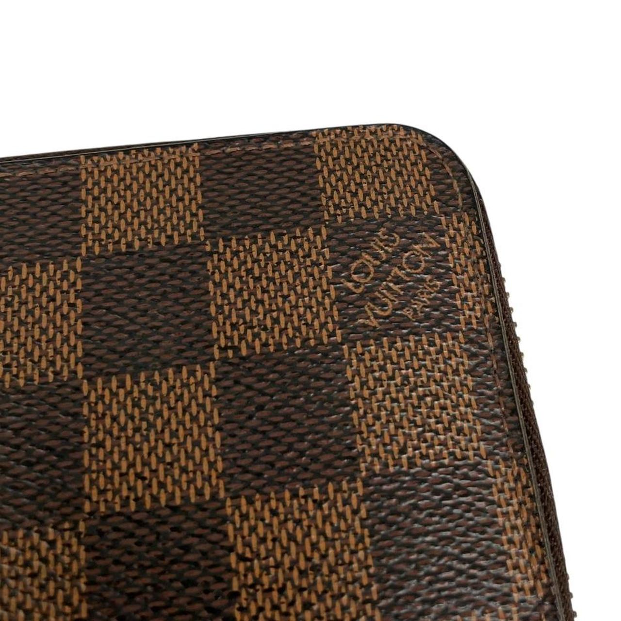 Louis Vuitton 2016 Brown Damier Ebene Zippy Wallet