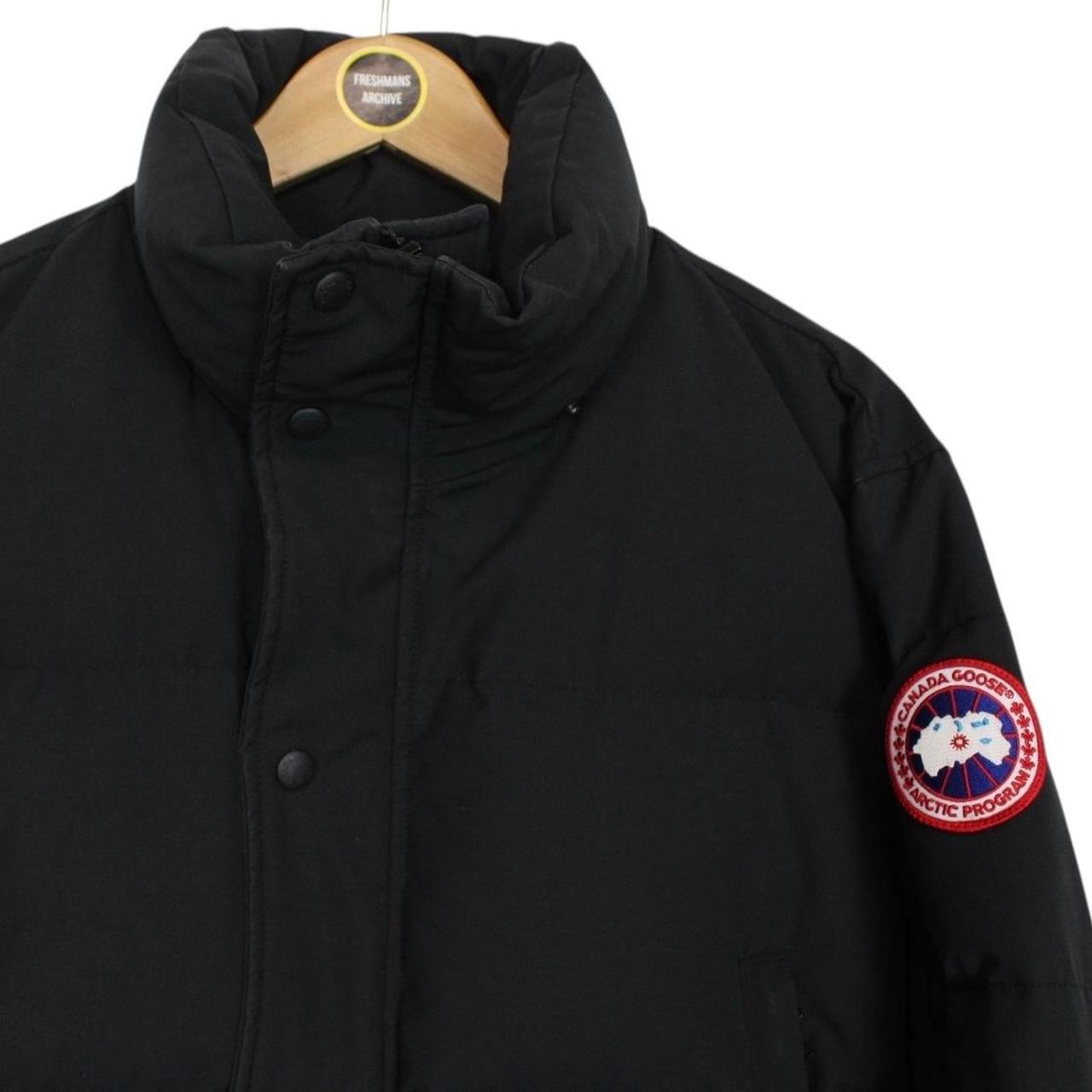 Canada Goose Black Wyndham Parka Down Jacket