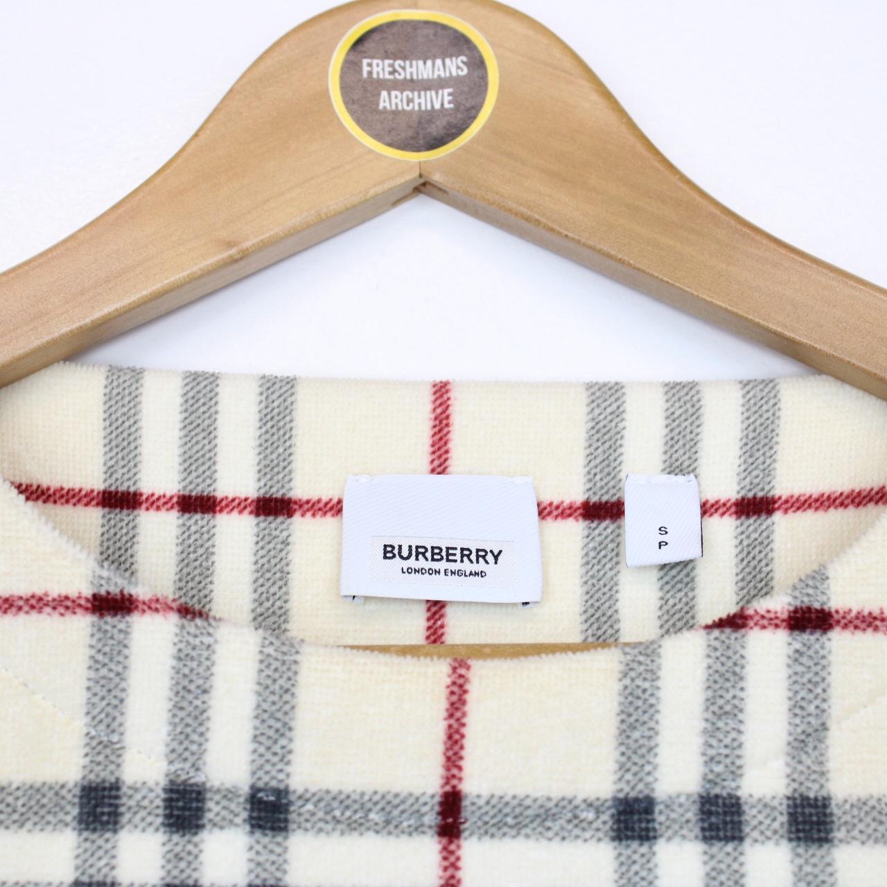 Burberry Beige Nova Check Willesden Short Sleeve Towelling T-Shirt