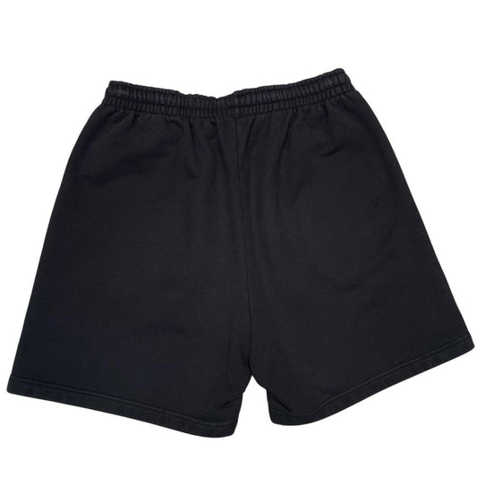 Balenciaga Black Political Campaign Cotton Jogger Shorts