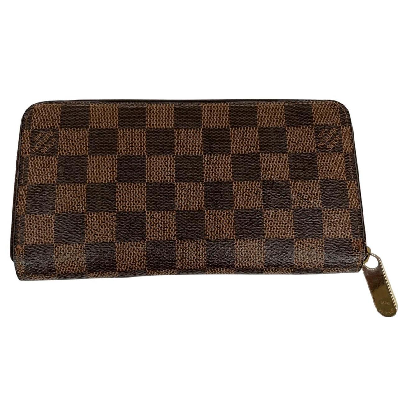 Louis Vuitton 2016 Brown Damier Ebene Zippy Wallet