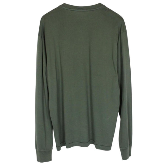 Stone Island Green Long Sleeve Compass T-Shirt