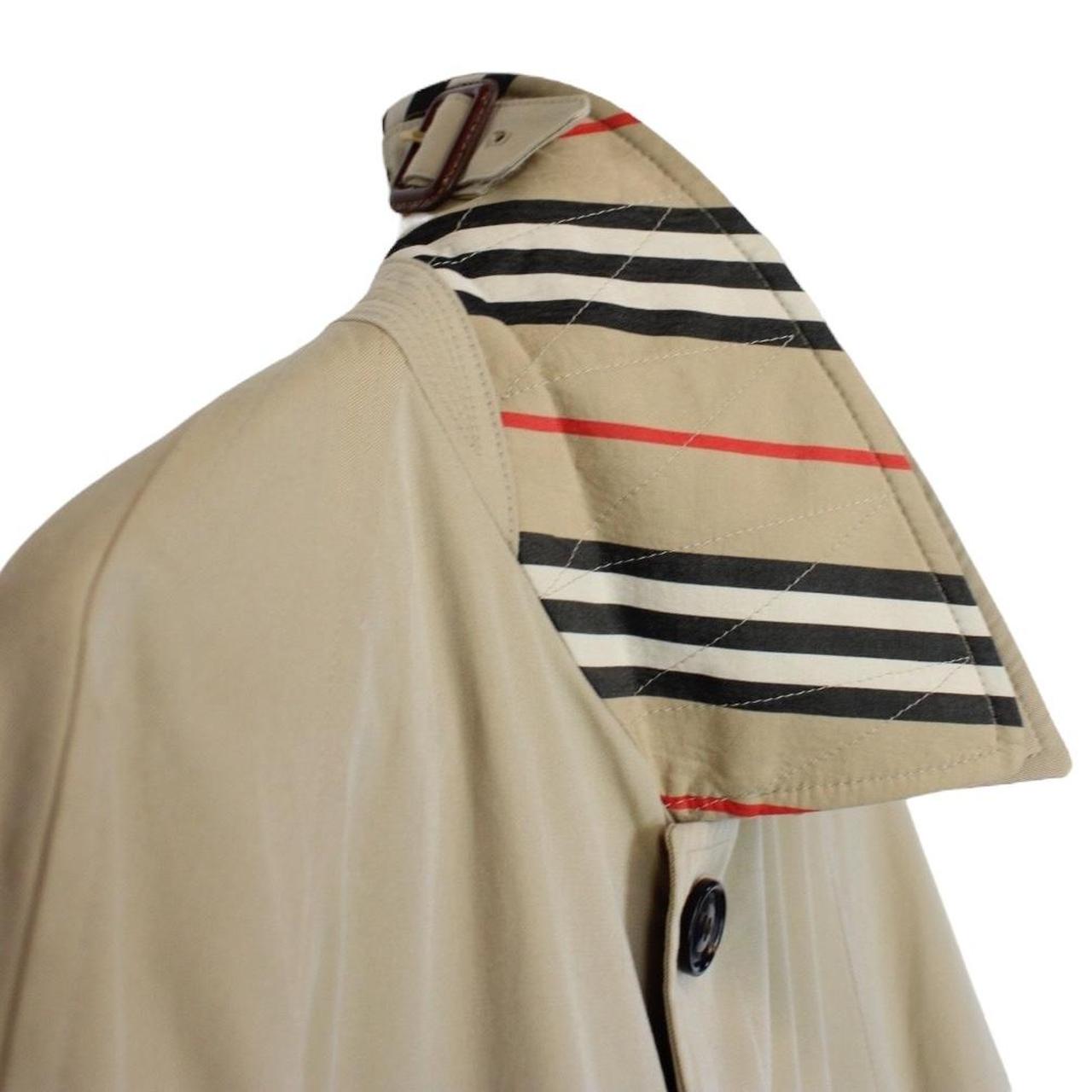 Burberry Tan Brown Single Breasted Mid-Length Camden Heritage Car Coat