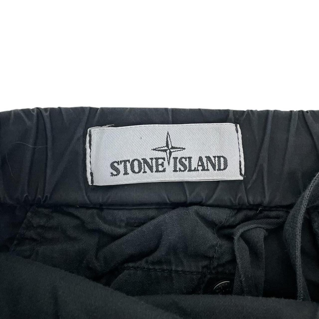 Stone Island SS 2018 Black RE-T Fit Cargo Trousers