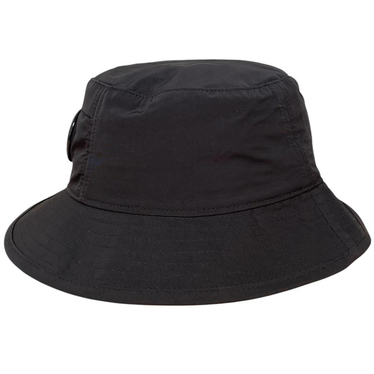 CP Company Black Chrome-R Nylon Lens Bucket Hat