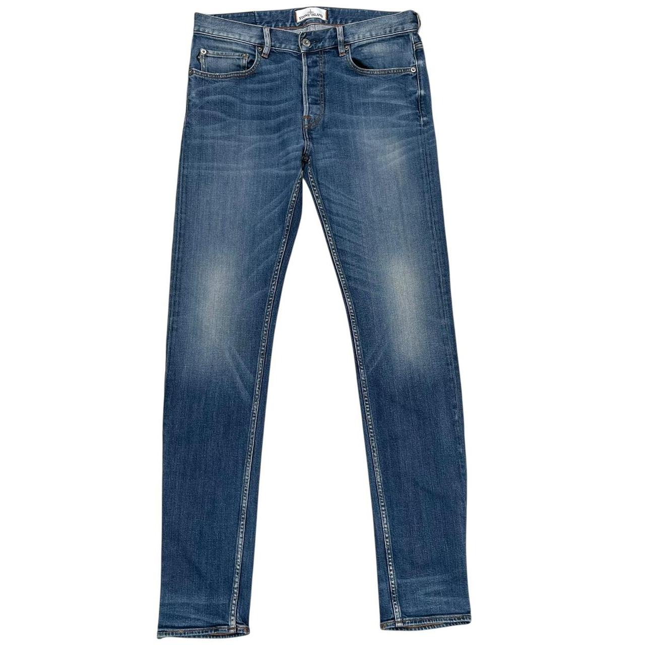 Stone Island SS 2016 Blue Slim Fit Denim Jeans