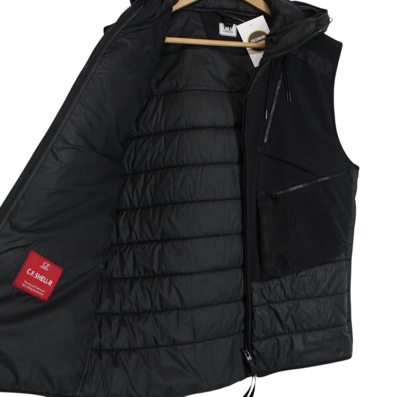 CP Company Black Shell-R Down Goggle Gilet / Bodywarmer